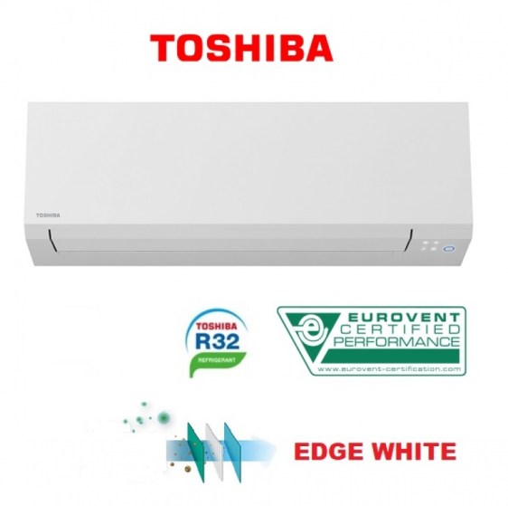 Toshiba Edge White clima aer de perete_slide